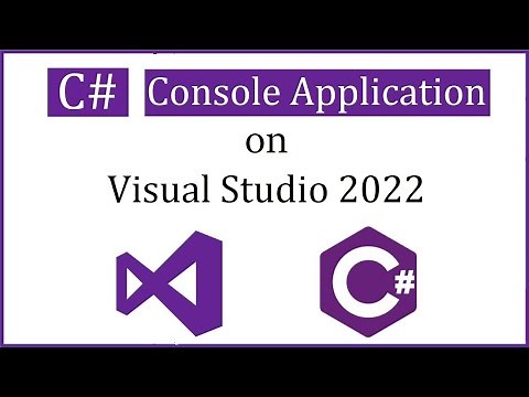 How to run first C# Console Application Project on Visual Studio 2022