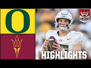 Oregon Ducks vs. Arizona State Sun Devils | Full Game Highlights
