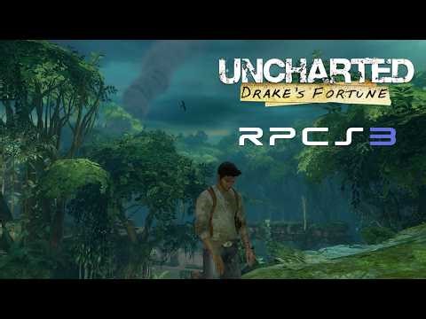 Uncharted: Drake's Fortune 4K UHD 60FPS Unlock Gameplay | RPCS3 0.0.40-18968 PS3 Emulator PC