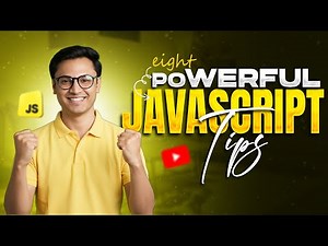 8 JavaScript Tips Every Developer Should Know