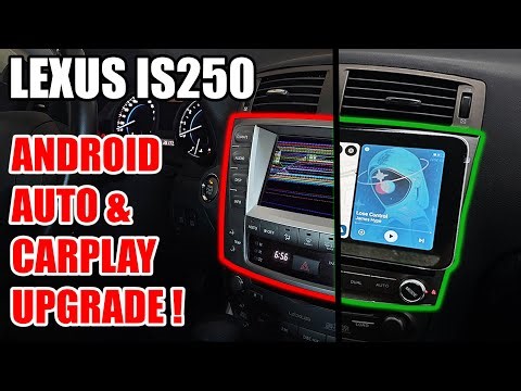 Android Head Unit Installation | Lexus IS250 2005-2013