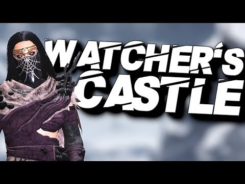 THE WATCHER'S CASTLE! - Conan Exiles Speed Build