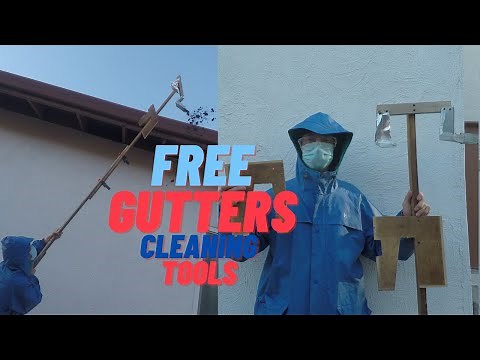 3 DIY Gutters Cleaning Tools: Faster, Without Ladders, Save Money, Time & Life