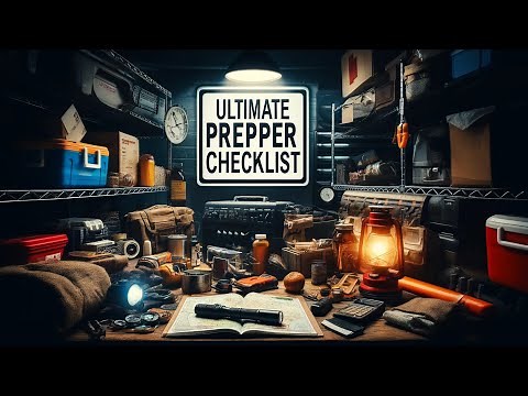 Ultimate Prepper Checklist: Must Have Survival Items