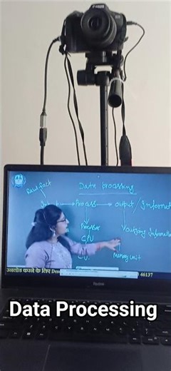 Data Processing Cycle Explained | Computer Theory Shorts | CET HSSC