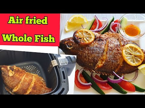 Tasty Air Fryer Whole Fish Recipe. How To Fry (COOK) Tilapia In Air Fryer. EASY Air fried Tilapia