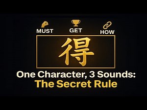 Never Confuse 得 Again! The Simple Rule for dé, děi, de