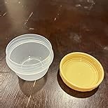 12pcs 4 oz Small Plastic Containers with Lids, Reusable 1/2 Cup Small Food Storage Containers, Leakproof, Microwave Dishwasher Freezer Safe