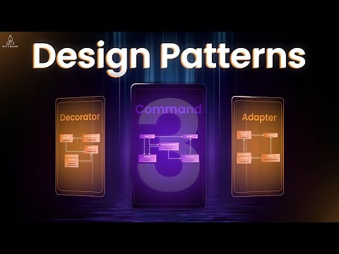 Master 3 Essential Design Patterns in 10 Minutes | Decorator, Command, Adapter