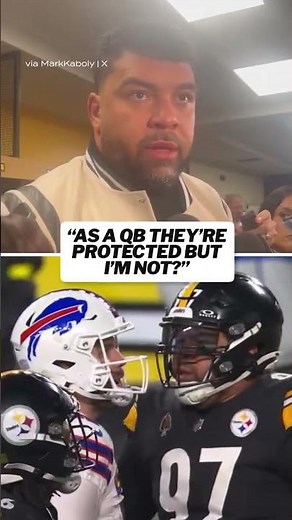 Cam Heyward is not happy with Josh Allen rn #shorts