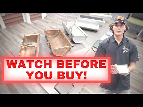 What Are The Best Gutters For Your Home? | Cost, Material, Styles and More