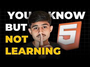 Best Way to LEARN HTML CSS JavaScript 🫣