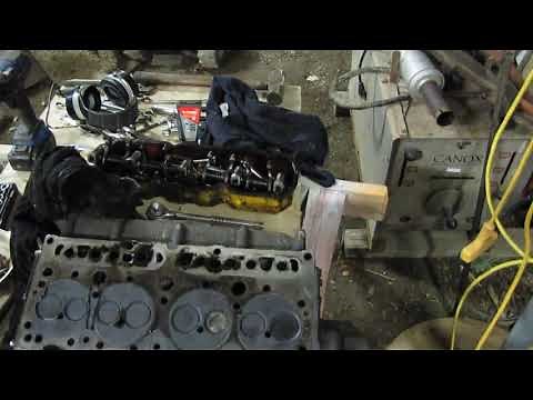 203 Perkins diesel engine Work - Massey 50A Backhoe