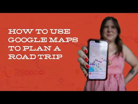 How to Use Google Maps to Plan a Road Trip (Google My Maps + Sheets) #GoogleMaps #roadtrip