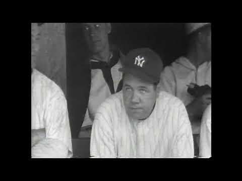 Babe Ruth hits first EVER All-Star Game home run!