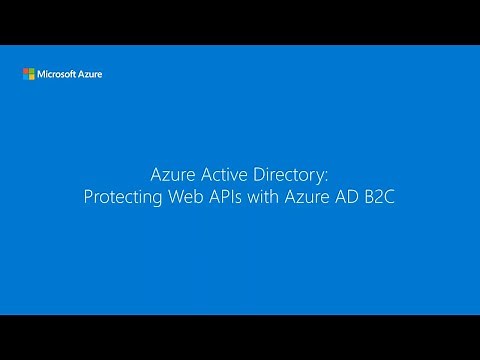 Enable authentication in your own web API by using Azure AD B2C