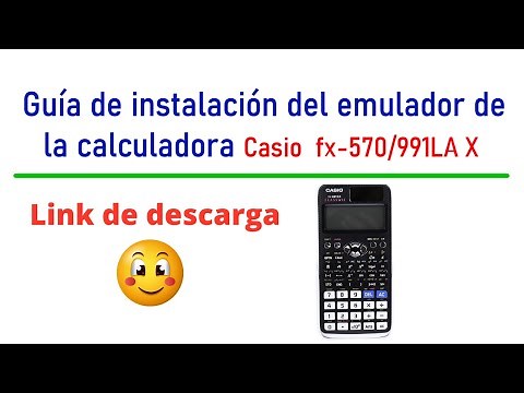 Como descargar la calculadora Casio fx-570/991LAX en tu computadora