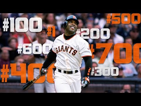 Barry Bonds Milestone Home Runs Compilation | HD and Restored Footage