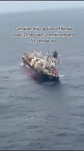 Container Ship Capsize, Crew Rescue 🛟🚢⚓⚓ Sail Marine #offshore #sailing #sailboat #merchantnavy #marineworld #voyage #ocean #navigation ⚓ | Sail Marine