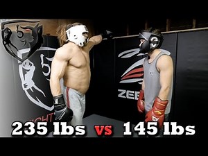 Bodybuilder vs MMA Fighter: Jujimufu Sparring Shane Fazen
