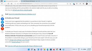 Not connected, No connections are available in Windows 11/10