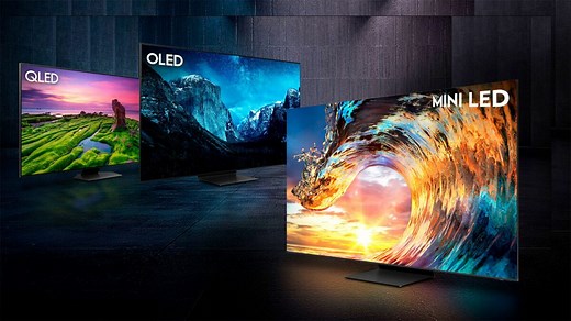 Televisores OLED vs Mini LED vs QLED, ¿cuáles son las diferencias?