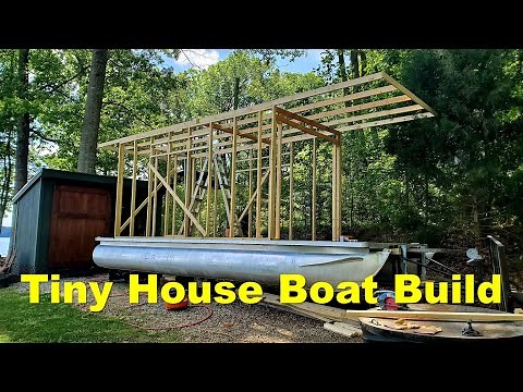 Tiny House Boat Build Pt. 2