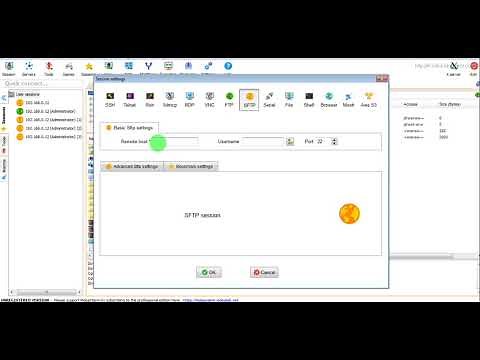 File Transfer using Mobaxterm