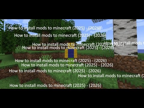 How to install minecraft mods for java edition (2025)