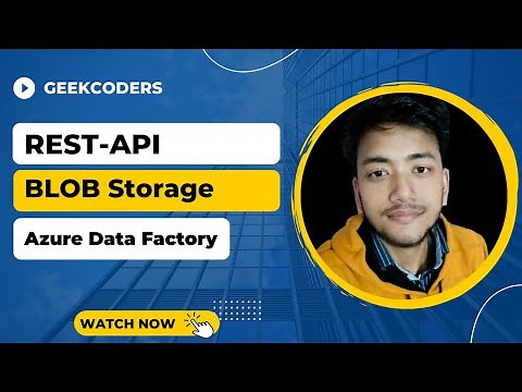 #25. How to pull data from RestApi and write it into Blob Storage|JSON| AzureDataFactory Tutorial |