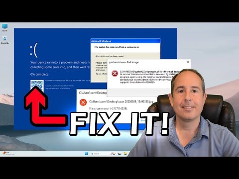 🔧 Fix Windows blue screen errors, lockups, freezing | Restore your PC's health | Remove malware
