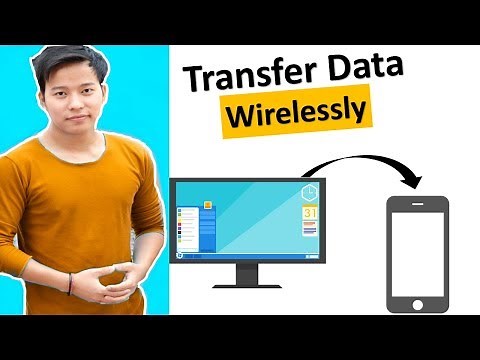 How to Transfer all files between computer and Mobile Wirelessly For Free ?