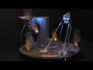 2005 Tripod Attack diorama Completed by Stan Koziol