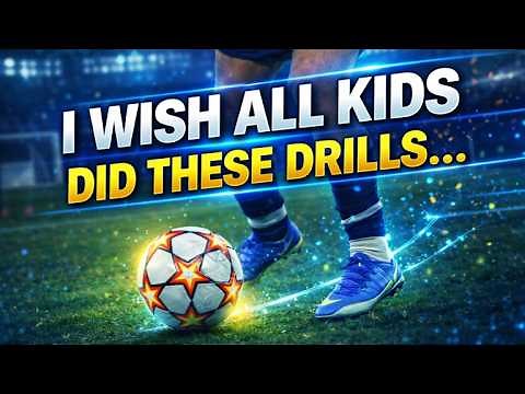 7 ESSENTIAL Soccer Drills for Beginners (Dribbling, Passing, Shooting)