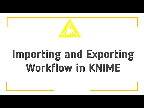How to Import & Export Data in KNIME | KNIME Workflow