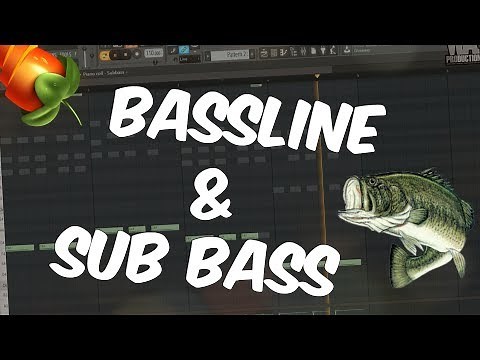 FL Studio Beginners Tutorial 4 | Bassline & Sub bass