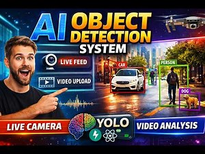 Build an AI Object Detection System with Python, YOLO & React | Real-Time Detection