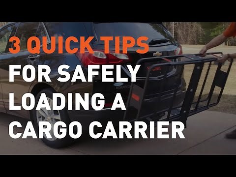 3 Quick Tips for Loading a Cargo Carrier