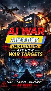 Data centers become targets in war, and counter-drone technology is poised for explosive growth. ...