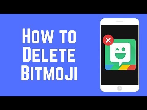 How to Delete Bitmoji & Remove Bitmoji from Snapchat