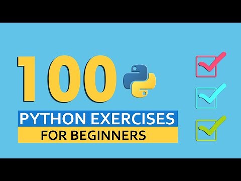🐍💻 100 PYTHON PROGRAMMING EXERCISES 📝 | PRACTICE FOR BEGINNERS 🤓 | CODING FACTS 📚