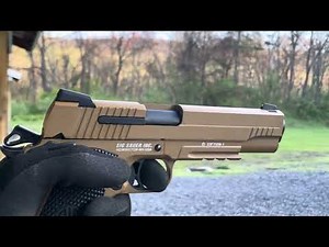 "Taking Aim: Sig Sauer 1911 CO2 BB Pistol - Shooting Range Performance Review" in action