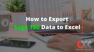 Export Sage 100 Data into Excel | ACC Software Solutions