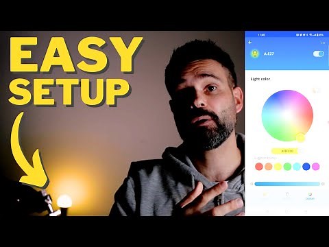 Setup & App Use: WiZ A19 Color Connected LED Smart Bulb