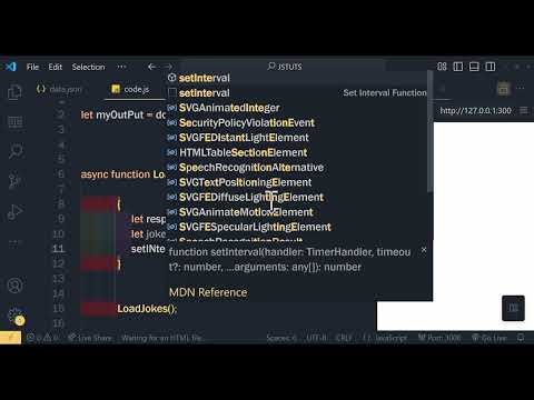 JavaScript Tutorial: Importing Data From Local JSON File