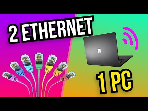 How to Combine 2 Ethernet Connections on your PC