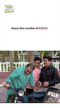 Guess the number of kicks ! #tmkoc #funny #jethalal #daya #shortsfeed #comedy #shorts