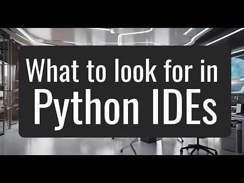 Choosing the Best Python IDE: VS Code, PyCharm, Jupyter Notebook & More