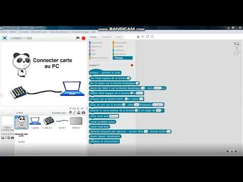 Televerser programme Mblock Arduino uno