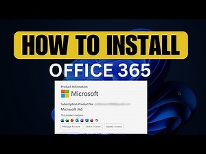 How To Install Microsoft Office 365 on PC/Laptop (2026)